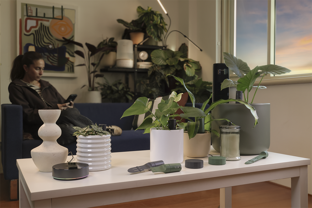 Homey Hub alongside Willow Devices